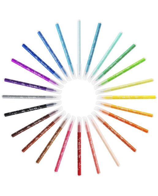 Imagen 2 de Rotulador colorear Kid Couleur BIC KIDs 36 colores Multicolor