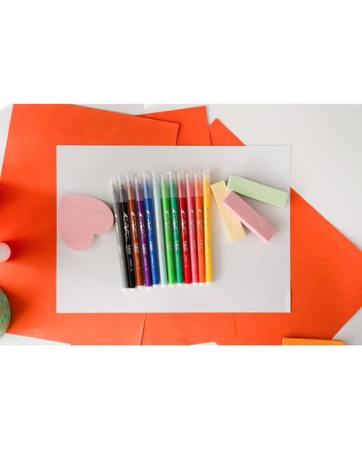 Imagen 4 de Rotulador colorear Kid Couleur BIC KIDs 36 colores Multicolor