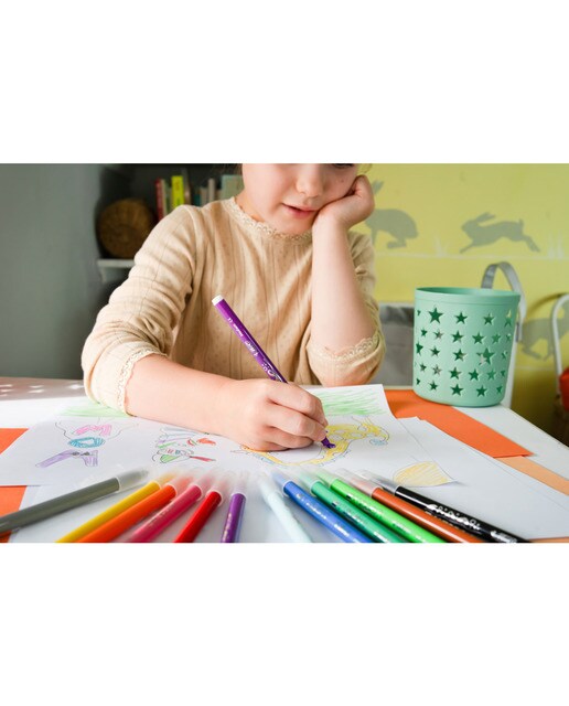 Imagen 7 de Rotulador colorear Kid Couleur BIC KIDs 36 colores Multicolor