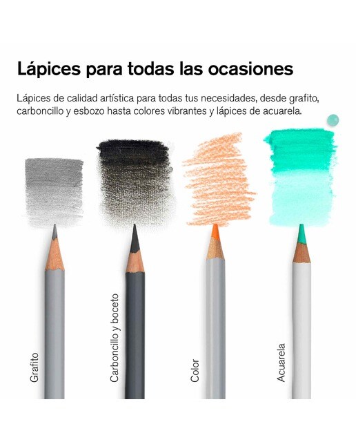 Conjunto 12 Lápis de Grafite Winsor&Newton 6