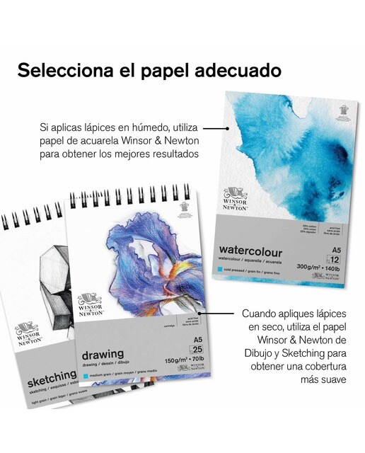 Conjunto 12 Lápis de Grafite Winsor&Newton 7