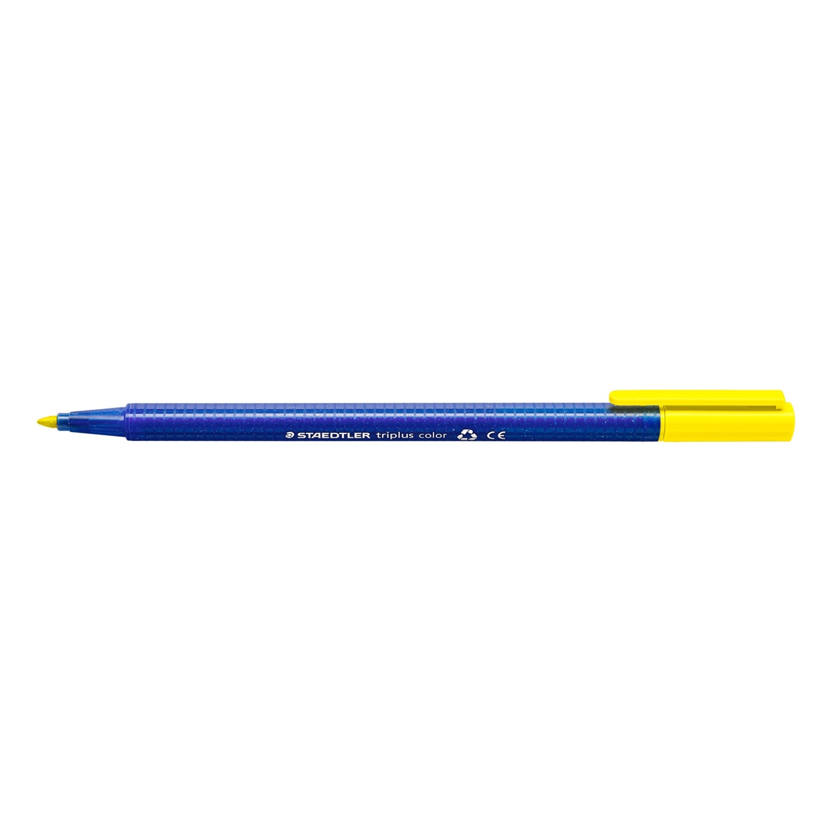 Marcador Triplus Staedtler Amarelo Amarelo-1