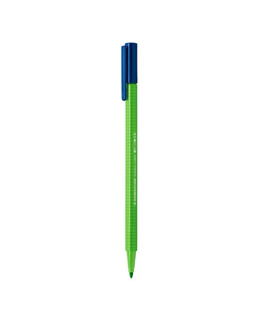 Marcador Triplus Staedtler Verde Amarelo Verde-1