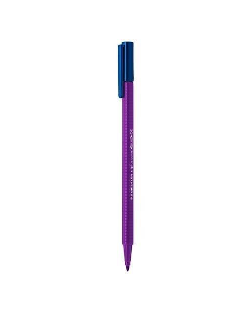 Marcador Triplus Staedtler Violeta Violeta-1