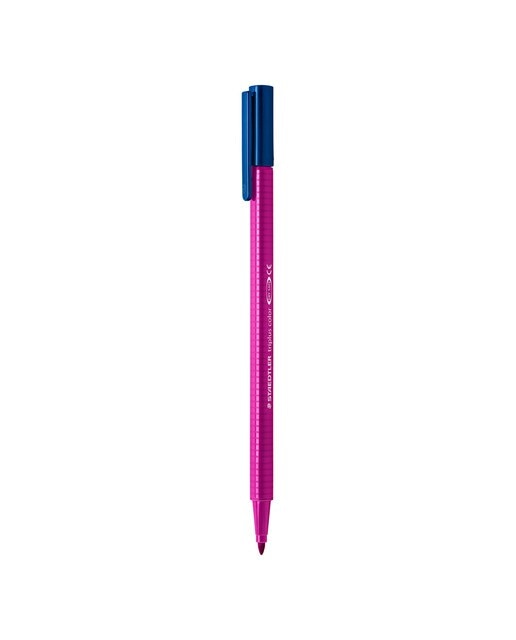 Imagem 0 de Marcador Triplus Staedtler Violeta Avermelhado