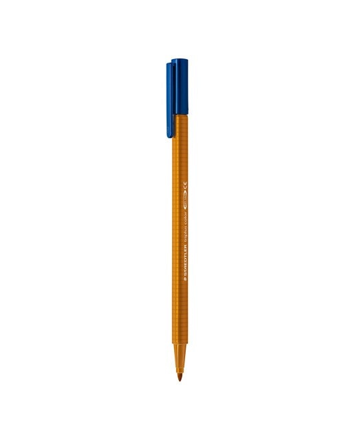 Marcador Triplus Staedtler Castanho-claro Castanho-1