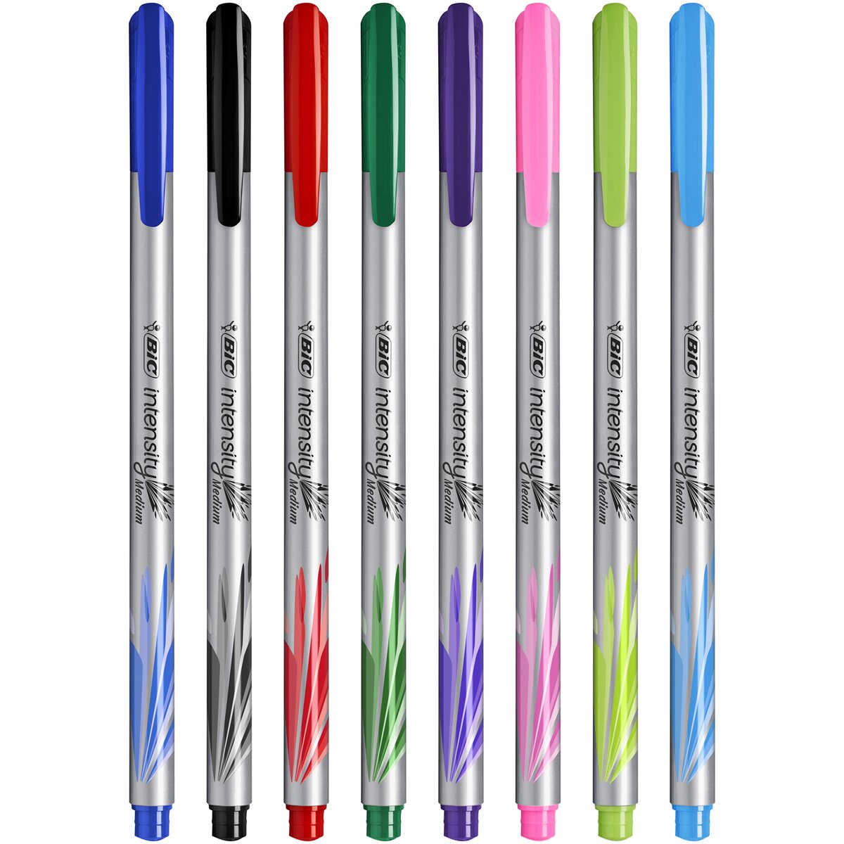 Pack de 12 marcadores de ponta média Intesity Medium Multicolor-3