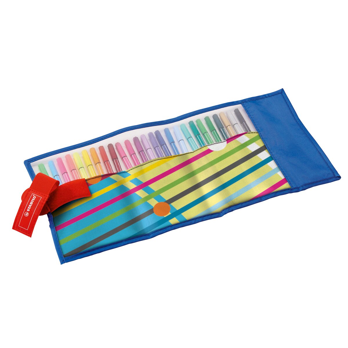 Estojo Rollerset 'Just Like You' 25 Canetas de Feltro Premium Pen 68 - Multicolor Multicolor-4