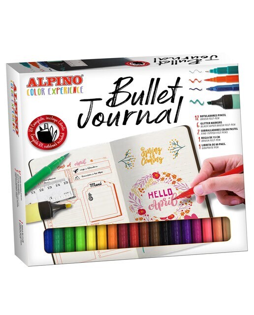 Set Color Experience Bullet Journal Kit Alpino
