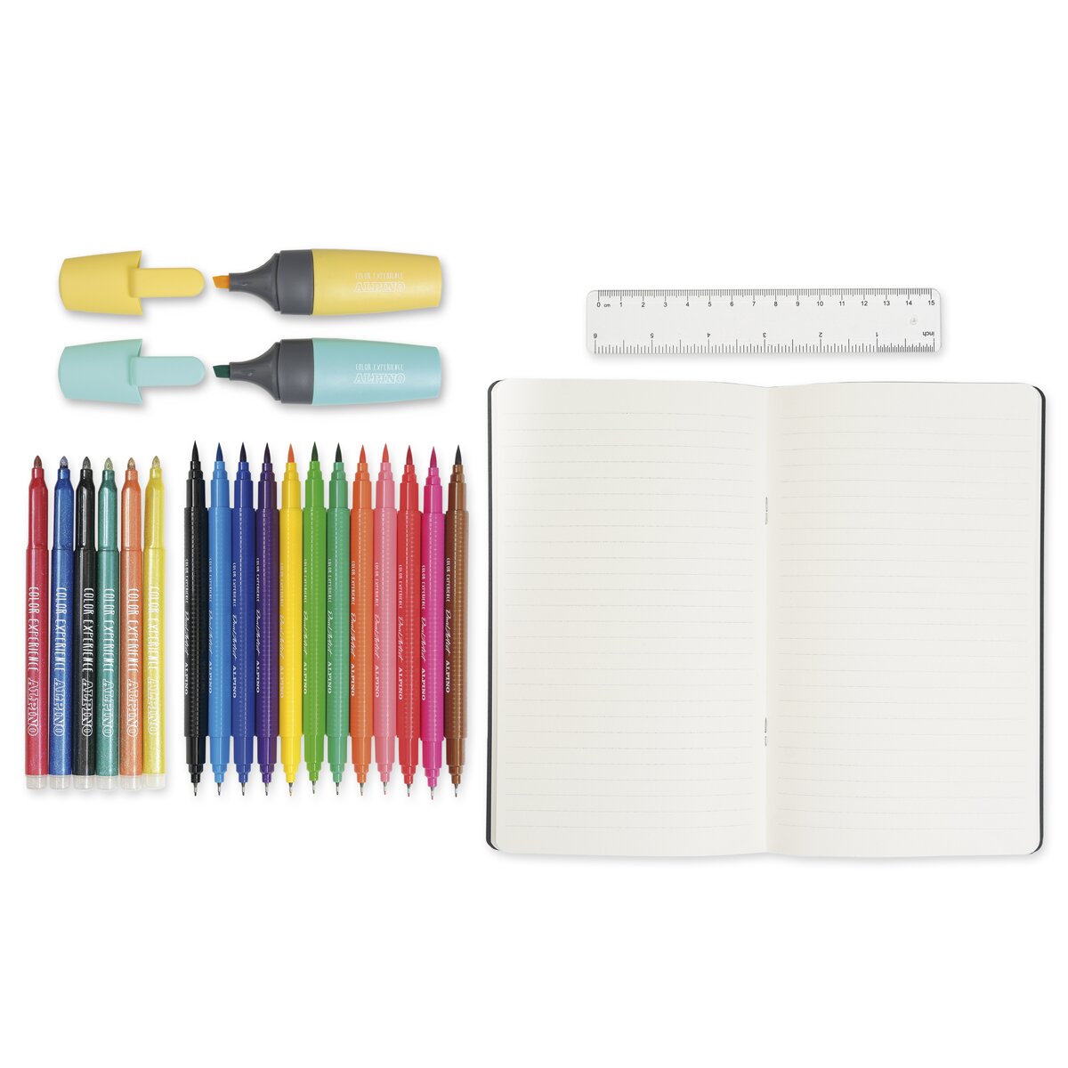 Conjunto Color Experience Bullet Journal Kit Alpino 2