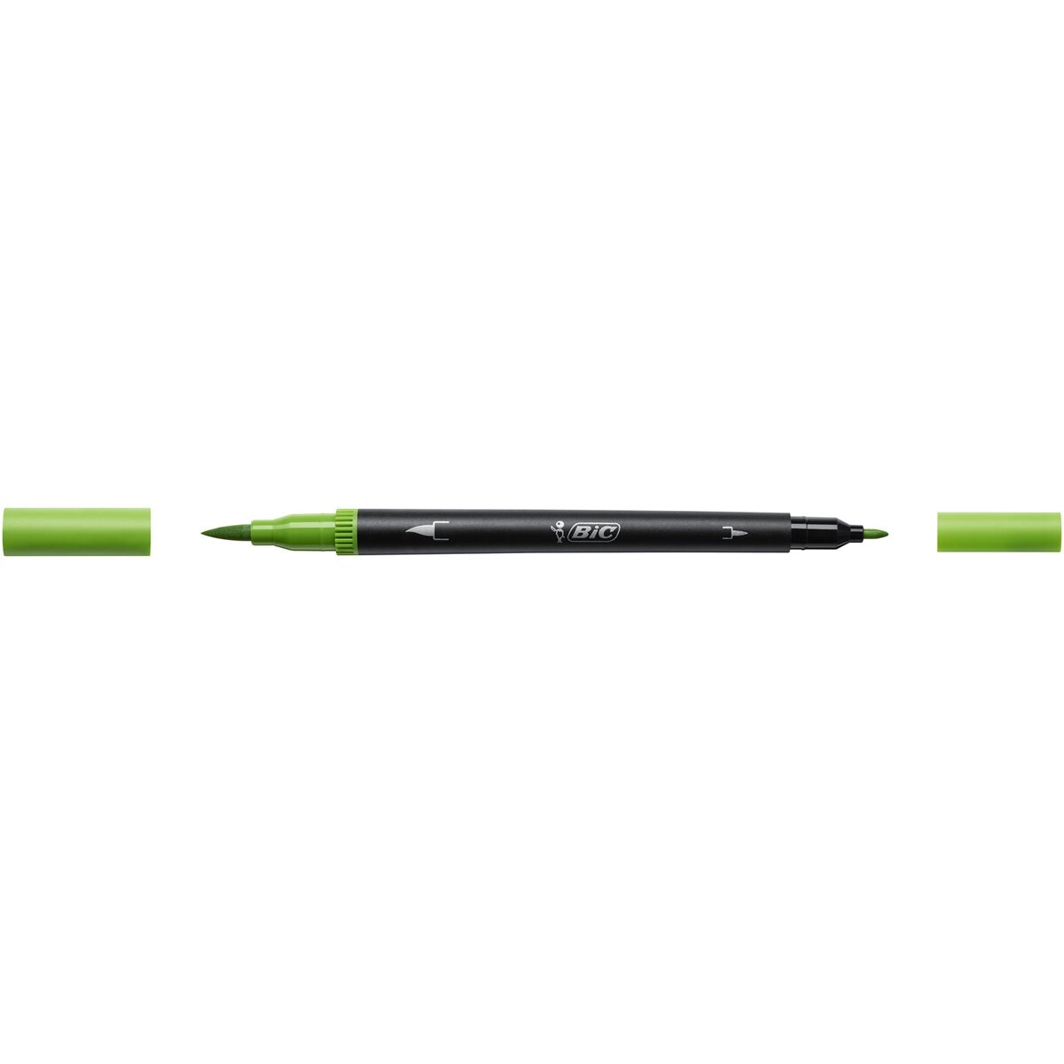 12 rotuladores de lettering de doble punta pincel y fina, surtido de colores BIC Intensity Multicolor-5