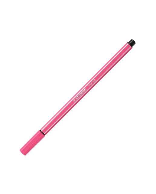 Caneta de Feltro Premium Pen 68 - Rosa-Claro Rosa-claro-1