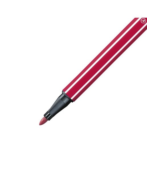 Caneta de Feltro Premium Pen 68 - Vermelho-Escuro Vermelho-escuro-3