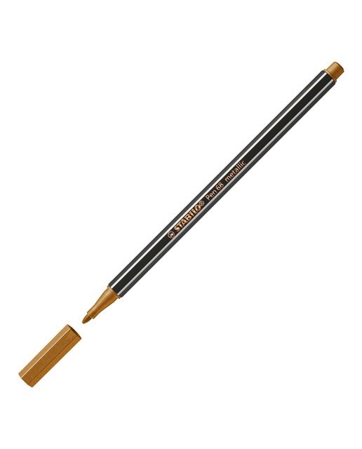 Rotulador Metallico STABILO Pen 68 Metallic Cobre Copper-2