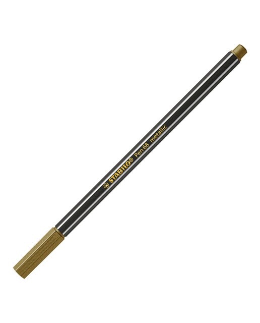 Caneta de feltro Metálica Pen 68 Metallic Dourado Dourado-1
