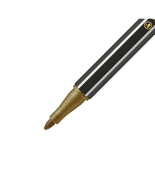 Caneta de feltro Metálica Pen 68 Metallic Dourado Dourado-3