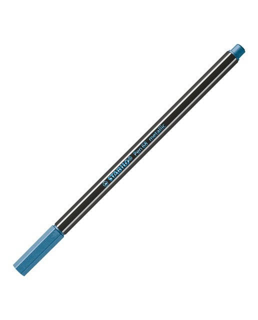 Caneta de feltro Metálica Pen 68 Metallic Azul Metalizado Azul-1