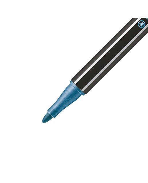 Caneta de feltro Metálica Pen 68 Metallic Azul Metalizado Azul-3