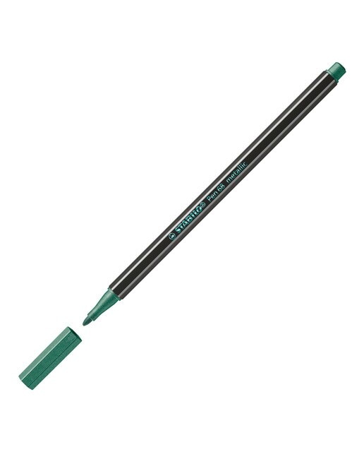 Rotulador Metallico STABILO Pen 68 Metallic Verde Metalizado Verde-2