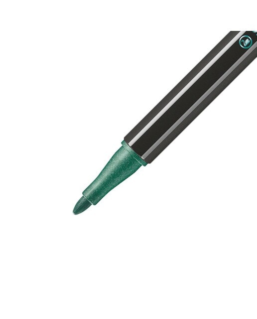 Rotulador Metallico STABILO Pen 68 Metallic Verde Metalizado Verde-3