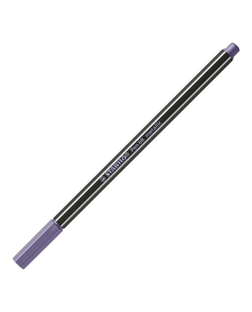 Caneta de feltro Metálica Pen 68 Metallic Lilás Metalizado NOVIDADE Lilás-1