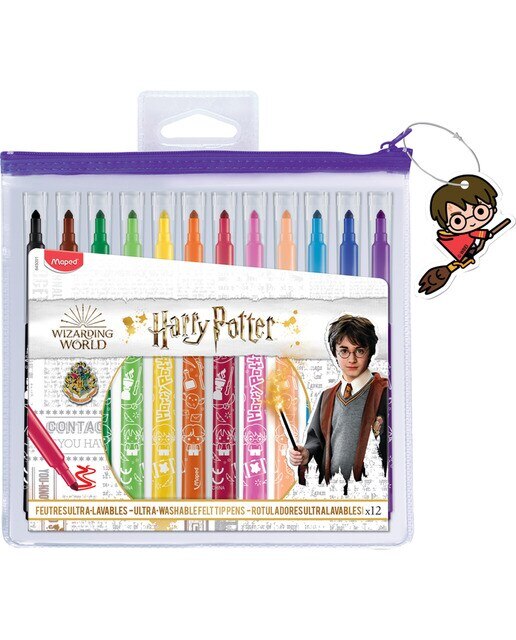 12 Marcadores Long Life Harry Potter 1