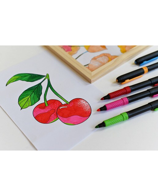 24 Marcadores para Pintar Premium Intensity Multicolor-2