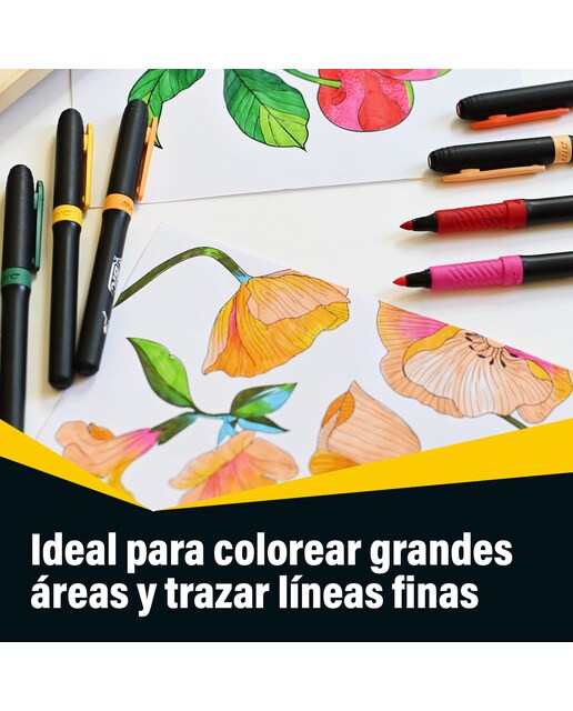24 Marcadores para Pintar Premium Intensity Multicolor-4