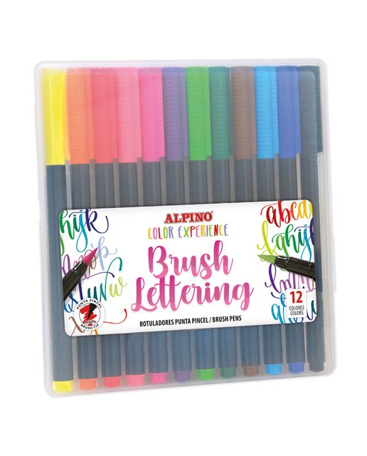 Pack de 12 Marcadores Brush Lettering Color Experience - Multicolor Multicolor-1
