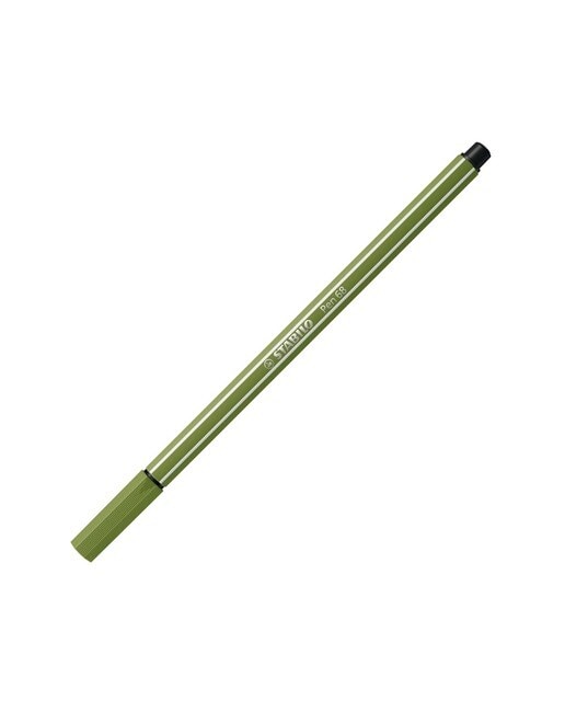 Caneta de Feltro Premium Pen 68 - Verde Musgo Verde Musgo-1