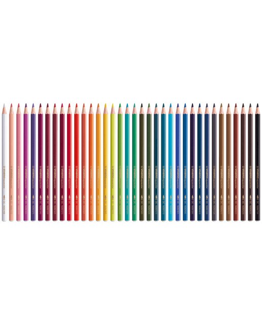 Estojo ARTY "Creative Set" com 12 Canetas de Feltro de Ponta Fina Point 88 + 8 Canetas de Feltro Premium Pen 68 + 12 Lápis de Cor Aguarelável Aquacolo Multicolor-2