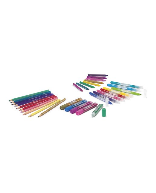 Kit colorear purpurina caja cartón Maped Multicolor-3