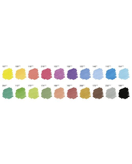 Estojo de Cartão com 20 Canetas de Feltro Pitt Artist Pen Dual Marker com Dupla Ponta Multicolor-4