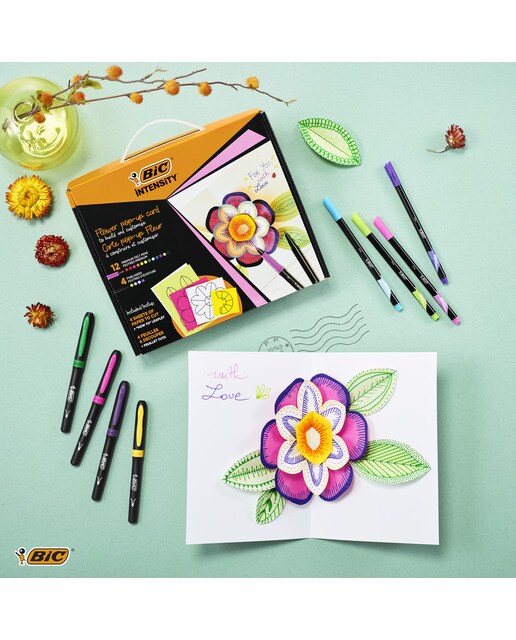 Conjunto Criativo Intensity Flower Multicolor-3