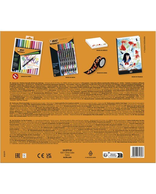 Conjunto Criativo Intensity Manga Multicolor-2
