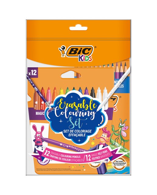Set de coloreado magic kids BIC Multicolor-1