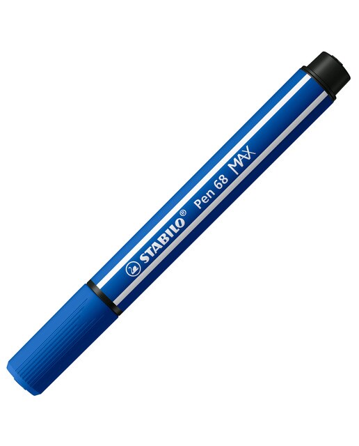 Estojo com 6 Marcadores Premium com Ponta de Fibra Biselada Pen 68 MAX - Multicolor Multicolor-2