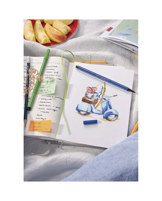 Estojo com 12 Marcadores Premium Pen 68 Pastellove Collection - Multicolor Multicolor-4