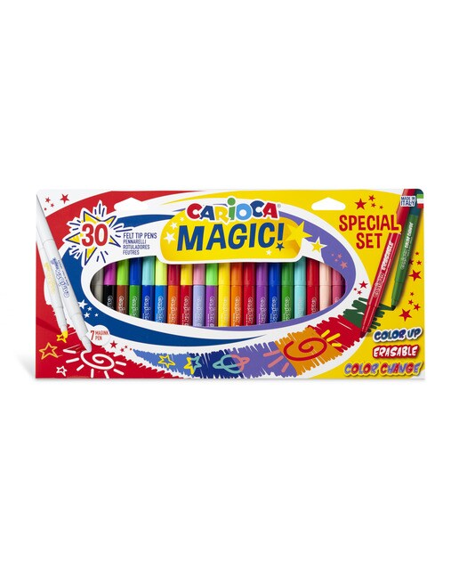 Pack 30 rotuladores Magic Carioca multilingüe Multicolor-1