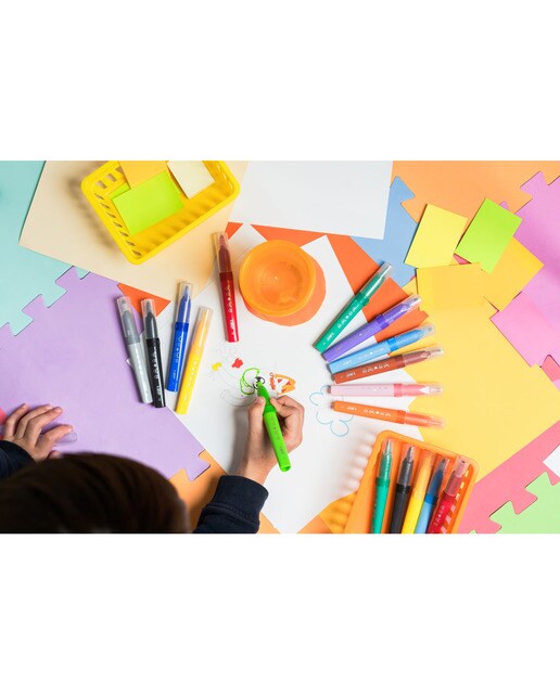 Marcador de colorir Kid Couleur para bebês +1 ano BIC KIDs 12 unidades 6