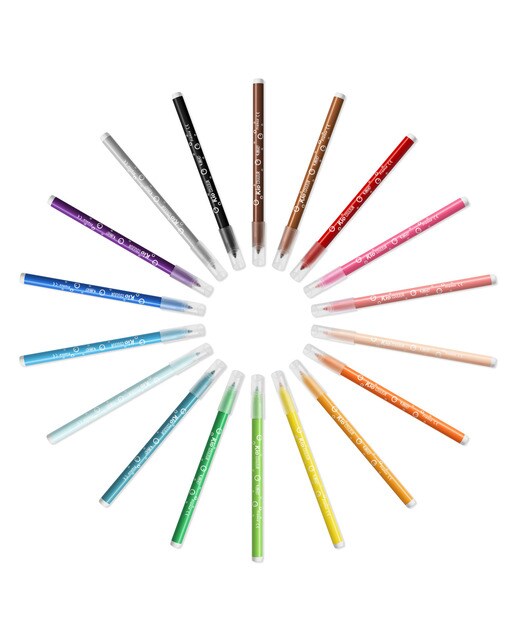 Pack 12 Marcadores Kid Couleur Pastel Multicolor-2