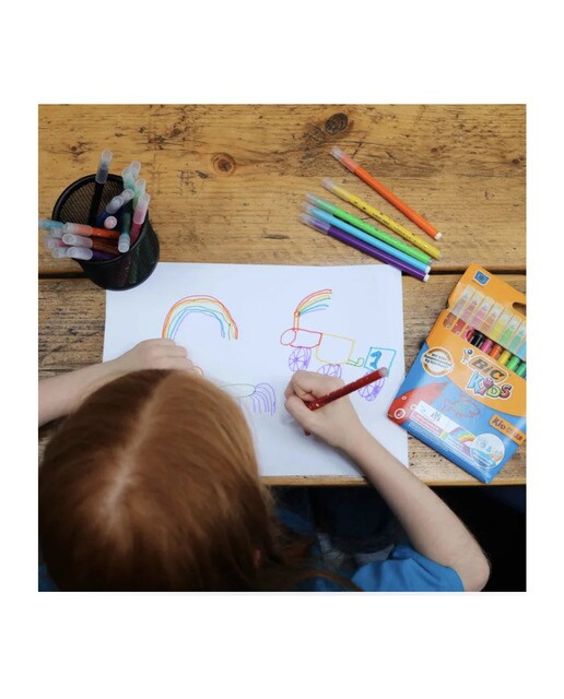 Pack 12 Marcadores Kid Couleur Pastel Multicolor-3