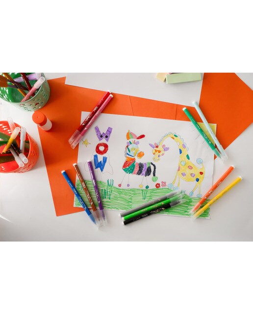 Pack 12 Marcadores Kid Couleur Pastel Multicolor-6