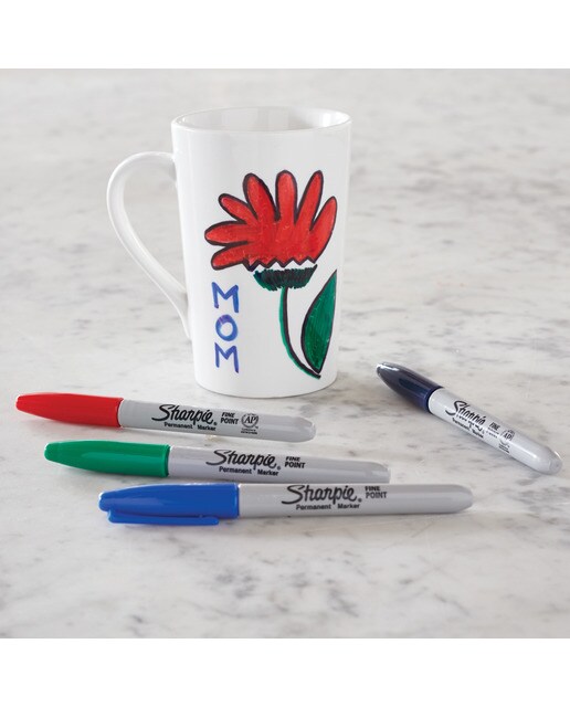 Caixa de 18 canetas de FeltroPermnente Sharpie Fine - Multicolor Multicolor-12
