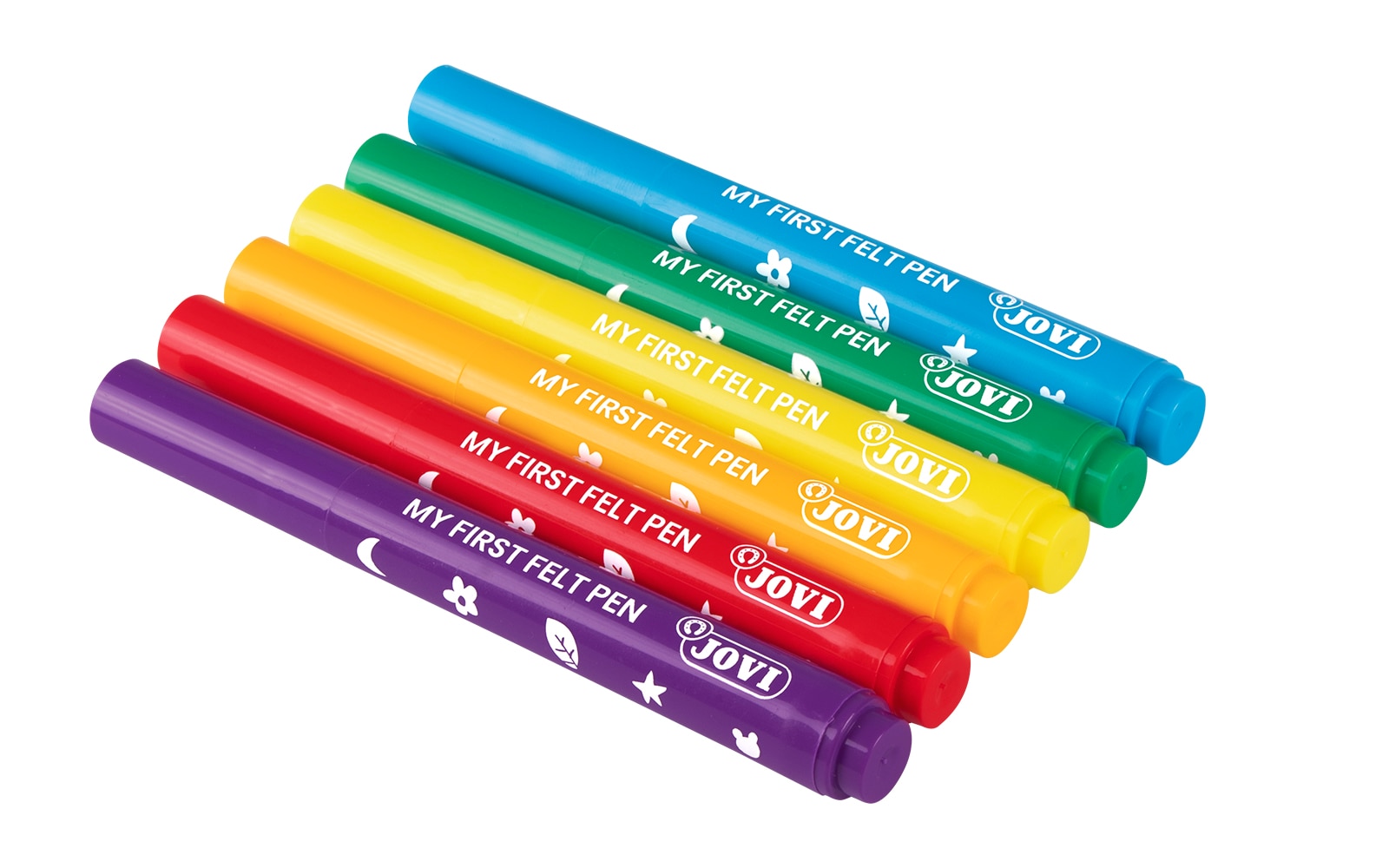 MY FIRST Felt Pen 6 rotuladores Jovi Multicolor Multicolor-4
