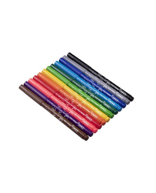 FELT PENS 12 canetas de feltro Jovi Multicolor Multicolor-4