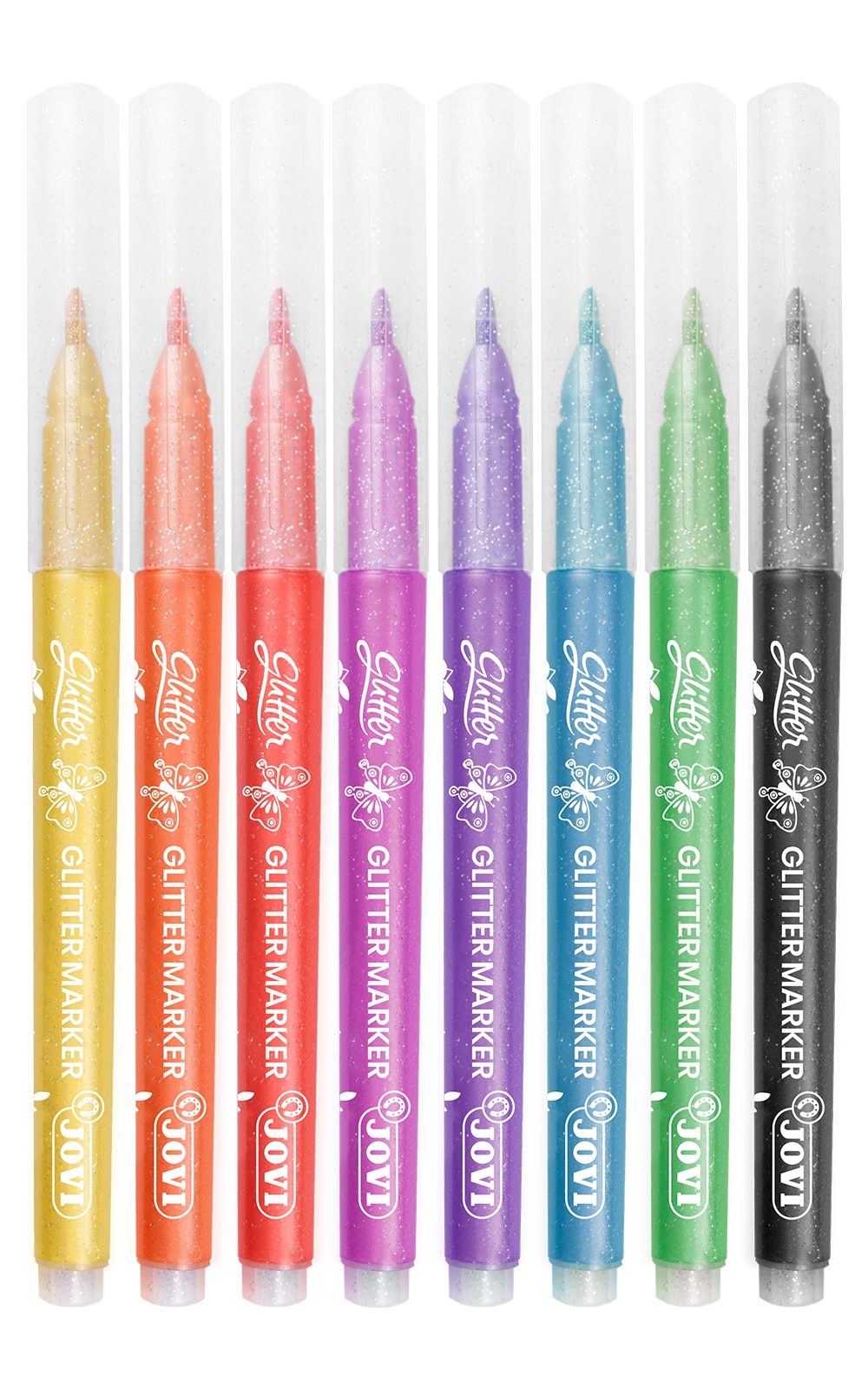 GLITTER MARKER 8 rotuladores Jovi Multicolor Multicolor-3