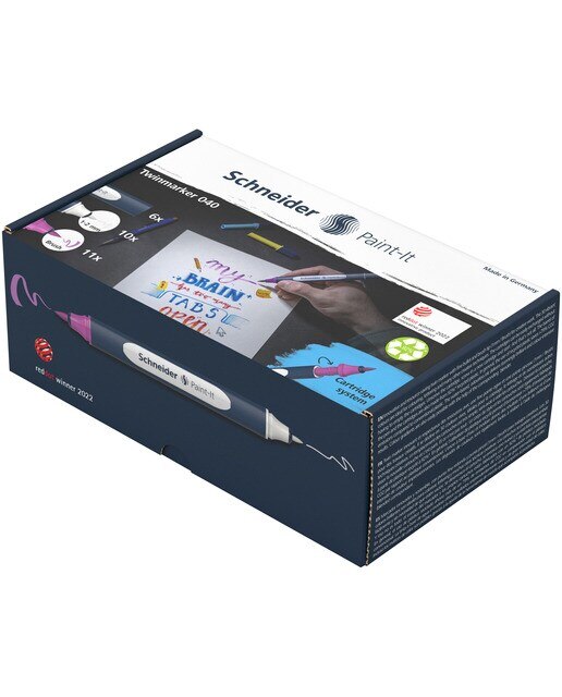 Caja Twin marker Paint-It 040 - 27 piezas Schneider multicolor Multicolor-1