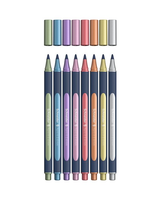 Caja Metallic Rollerball PAINT-IT 050 - 8 piezas Schneider multicolor Multicolor-2