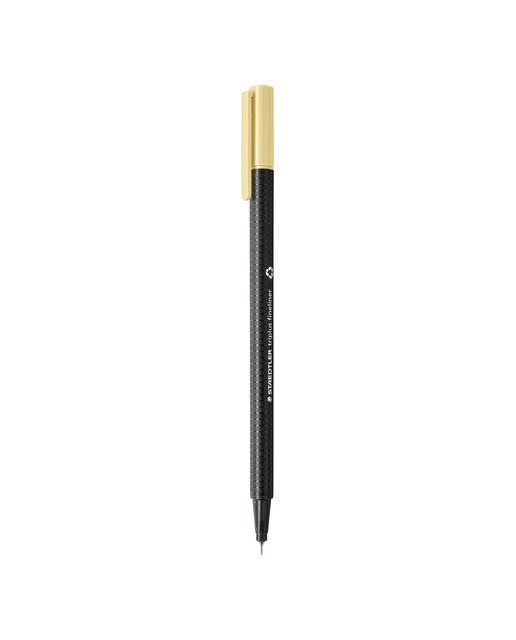 Marcadores Staedtler fineliner da mesma cor Baunilha-1
